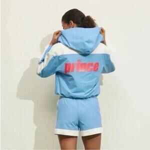 Prince Pickleball Cropped Jacket Windbreaker Medium New